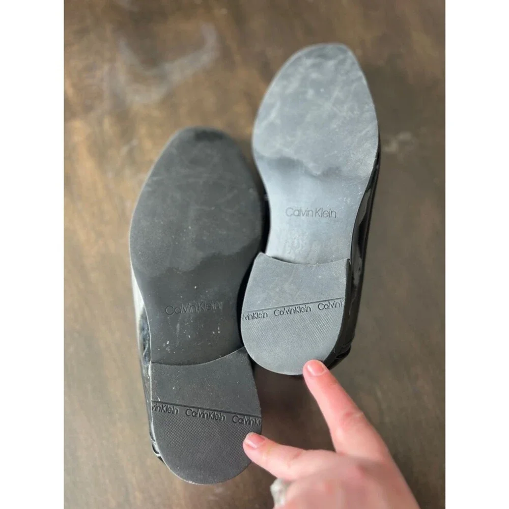 Calvin Klein Men's Black Bernard Tuxedo Shoes